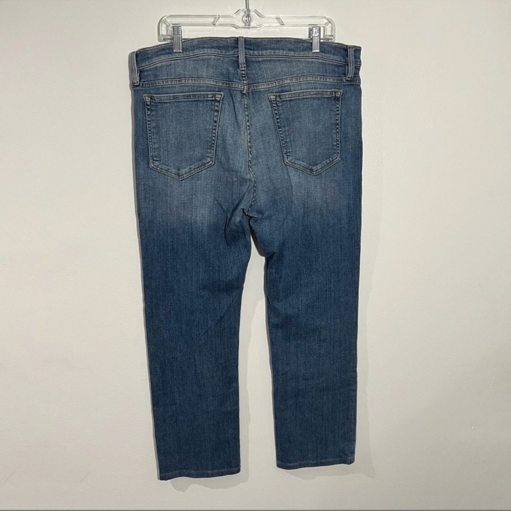 FRAME L'Homme Classic Straight Leg Jeans In Craters Wash Size 36 - Picture 5 of 12